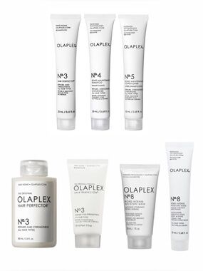 OLAPLEX No.3 4 5 8 Hair Perfector Bundle Set of 7 + Sample